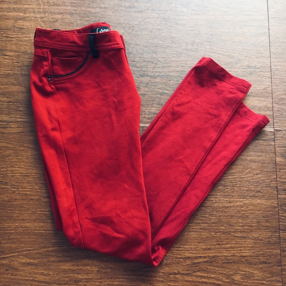Maroon jeggings